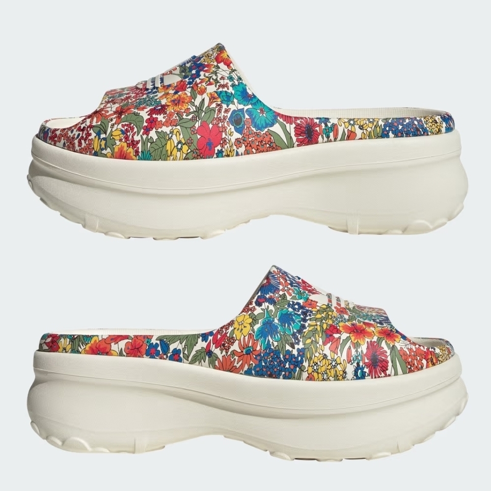 adidas Originals Adifom Stan Slide Floral Color
